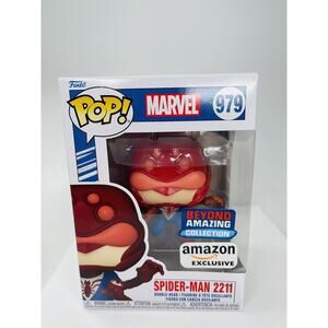 Funko Pop Year of The Spider Spiderman 2211 Marvel Amazon Exclusive Toys